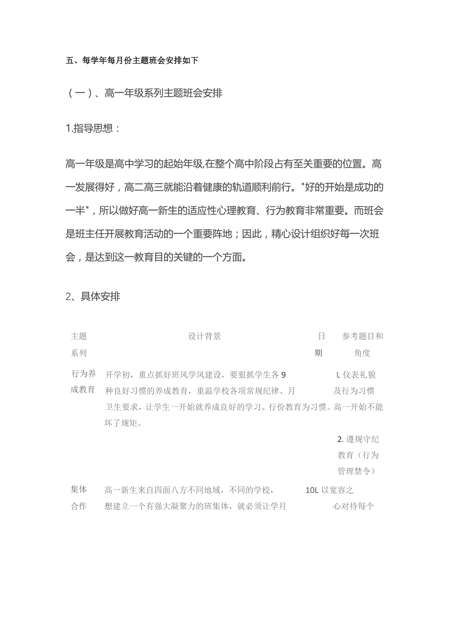 某中学关于开展主题班会的工作方案.docx_第3页