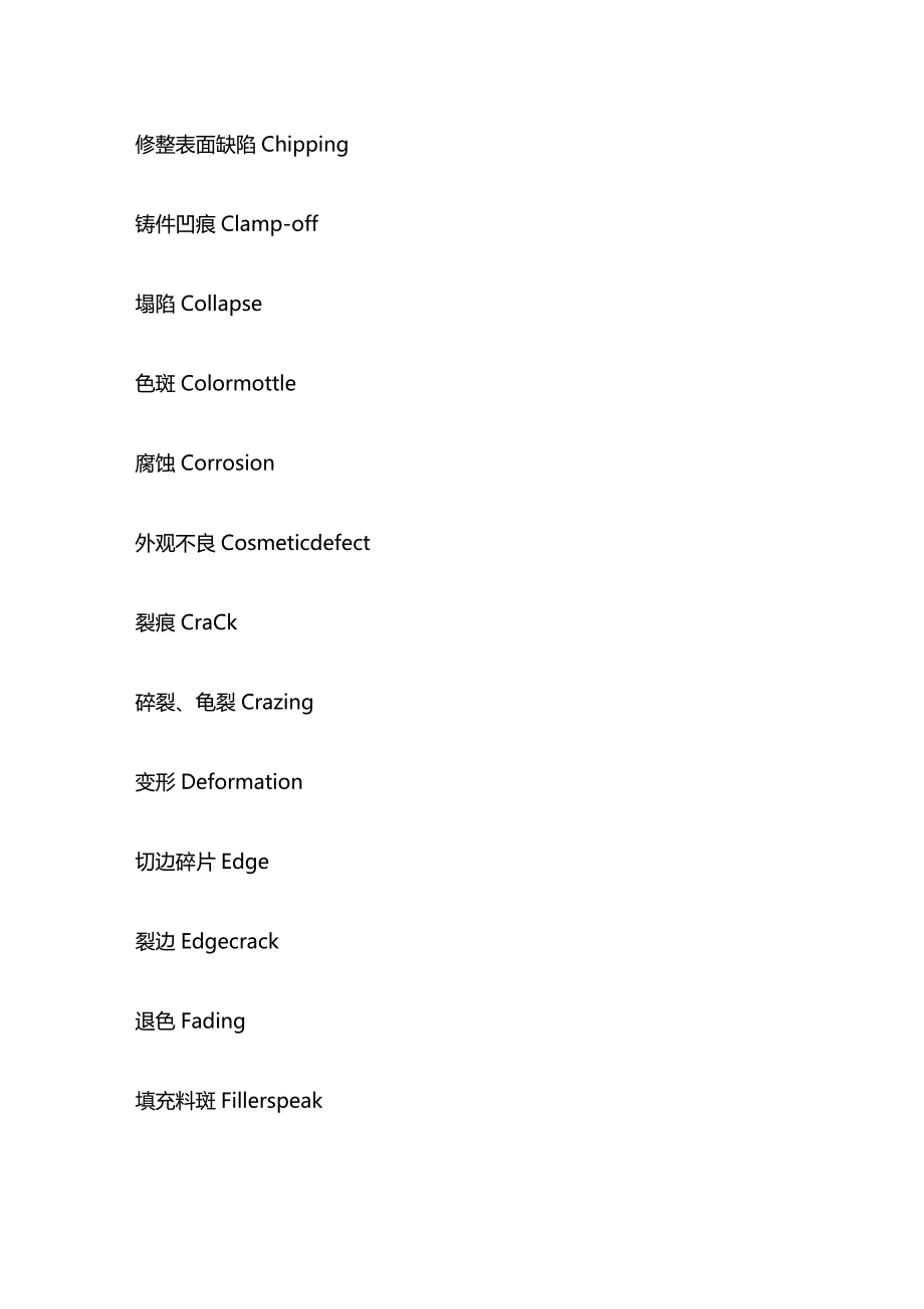 注塑件缺陷中英文对照表翻译文.docx_第3页