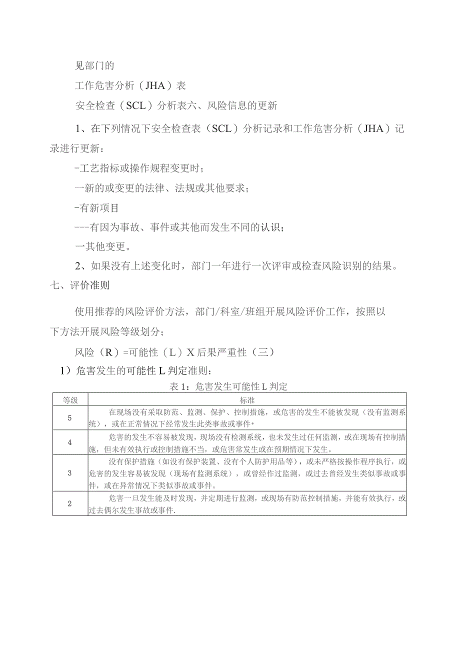 (新)XX企业风险评价报告(SCL表)汇编.docx_第2页