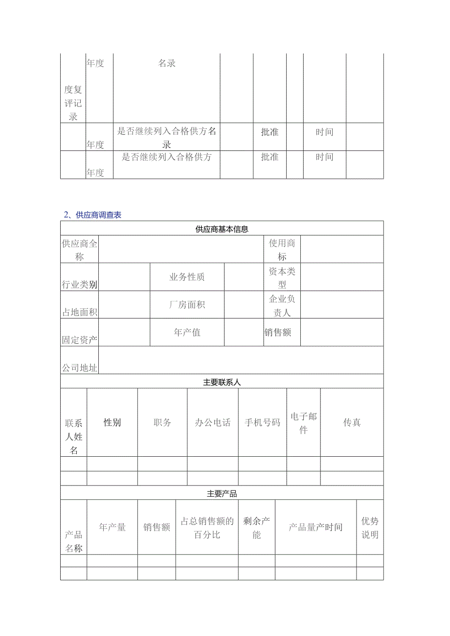 供应商管理常用表格模版.docx_第2页