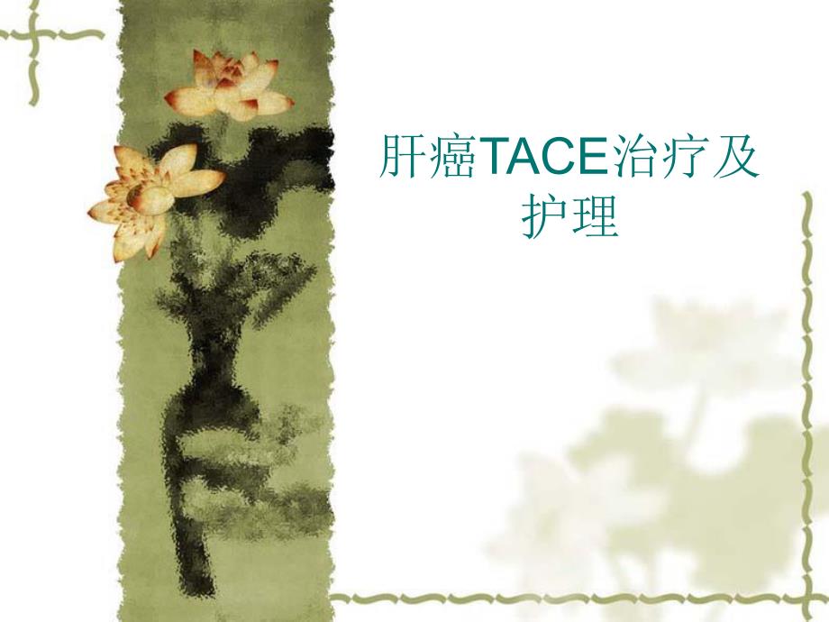 肝癌TACE治疗及护理.ppt_第1页