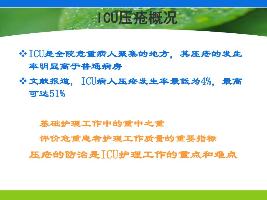 ICU危重病人压疮的预防护理新进展.ppt_第3页