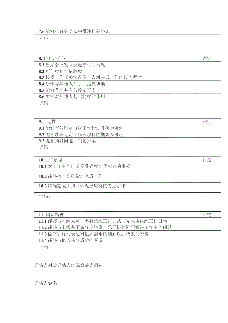 制造公司管理者综合能力考核表.docx_第3页