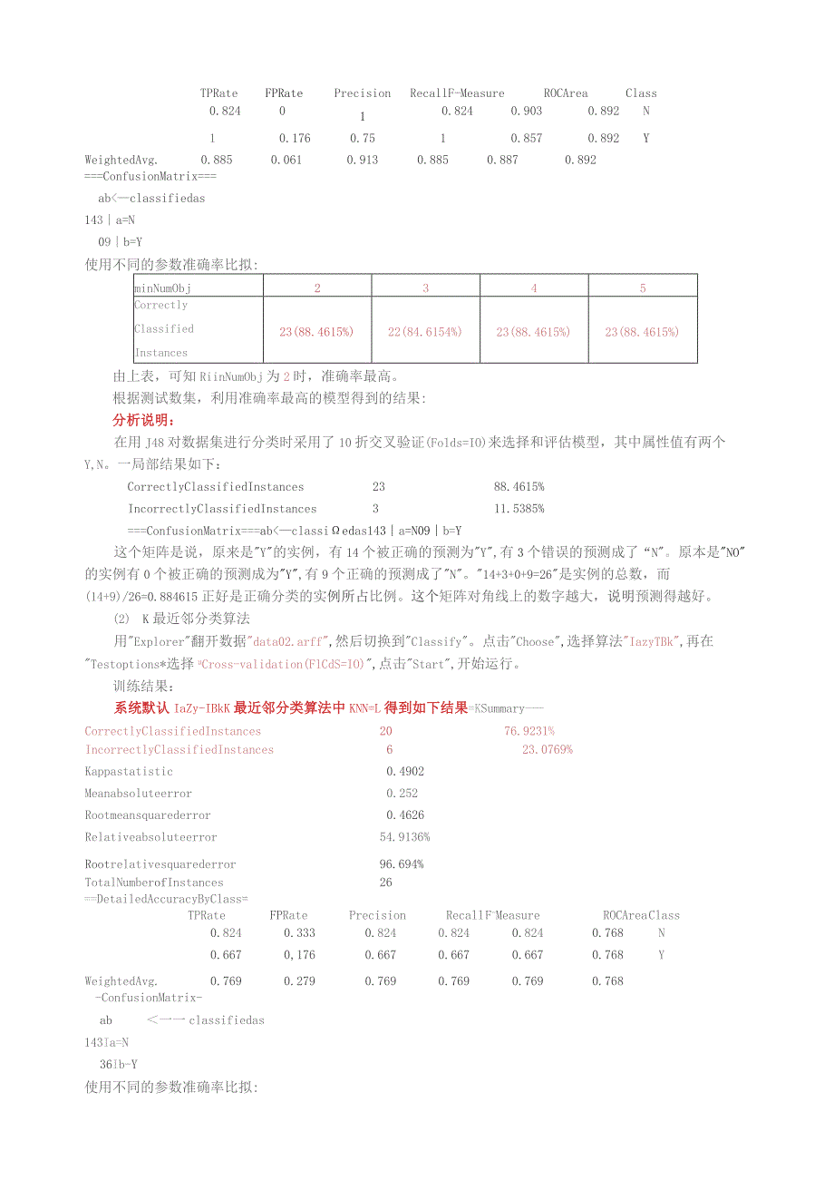 基于weka的数据分类和聚类分析实验报告.docx_第2页