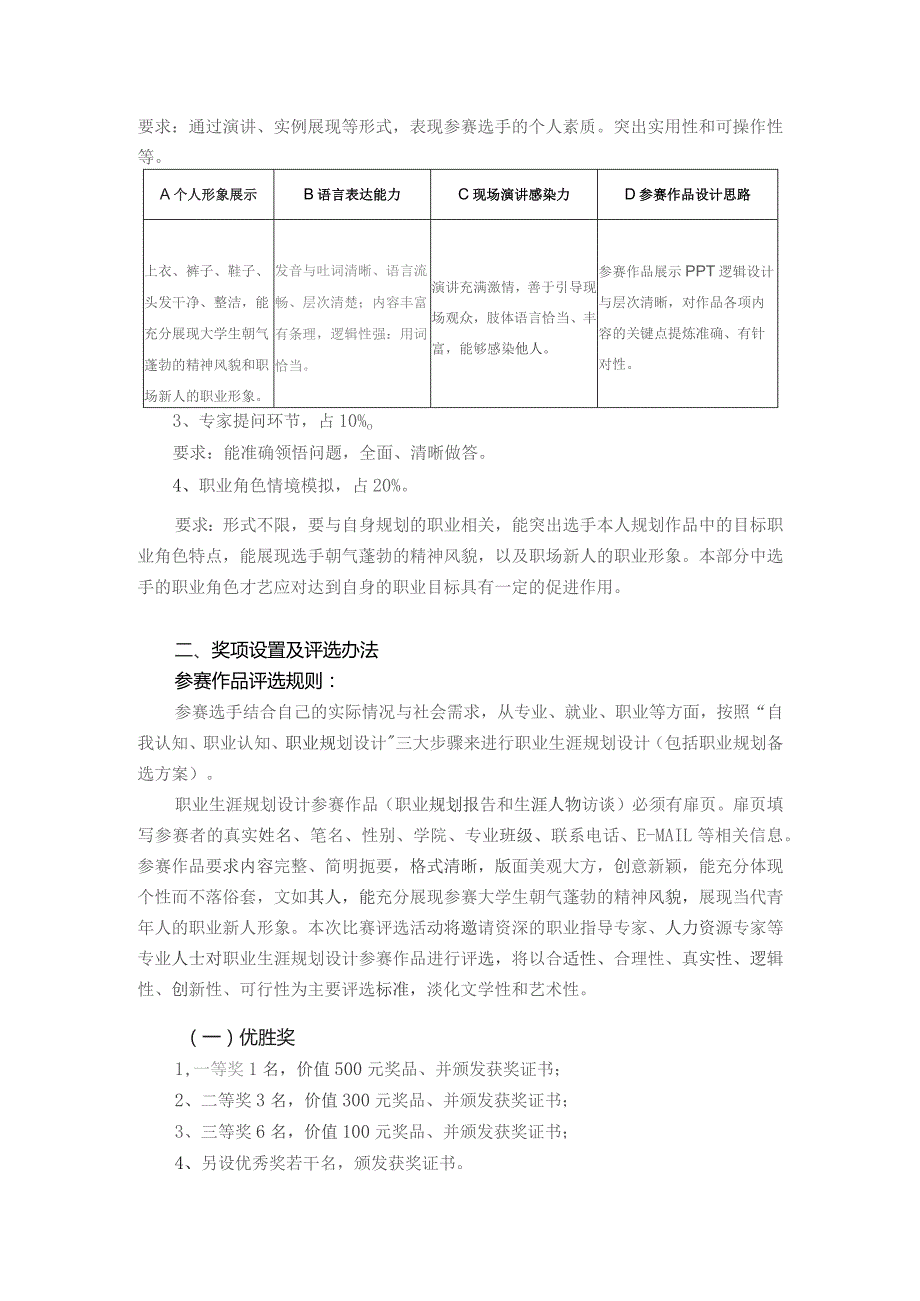 苏州大学第九届职业生涯规划大赛实施方案.docx_第2页