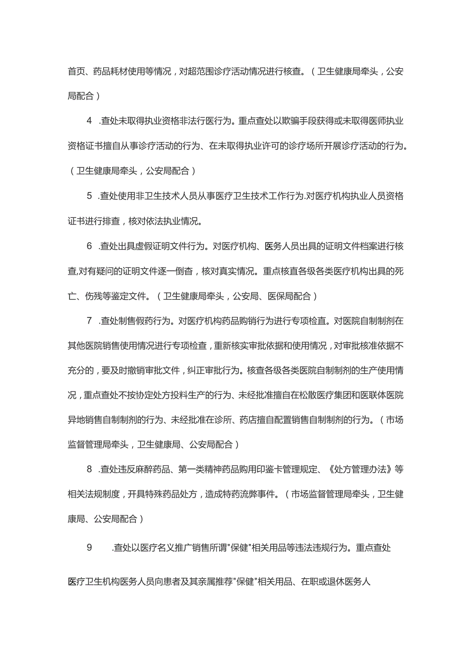 医疗乱象专项整治行动实施方案.docx_第2页