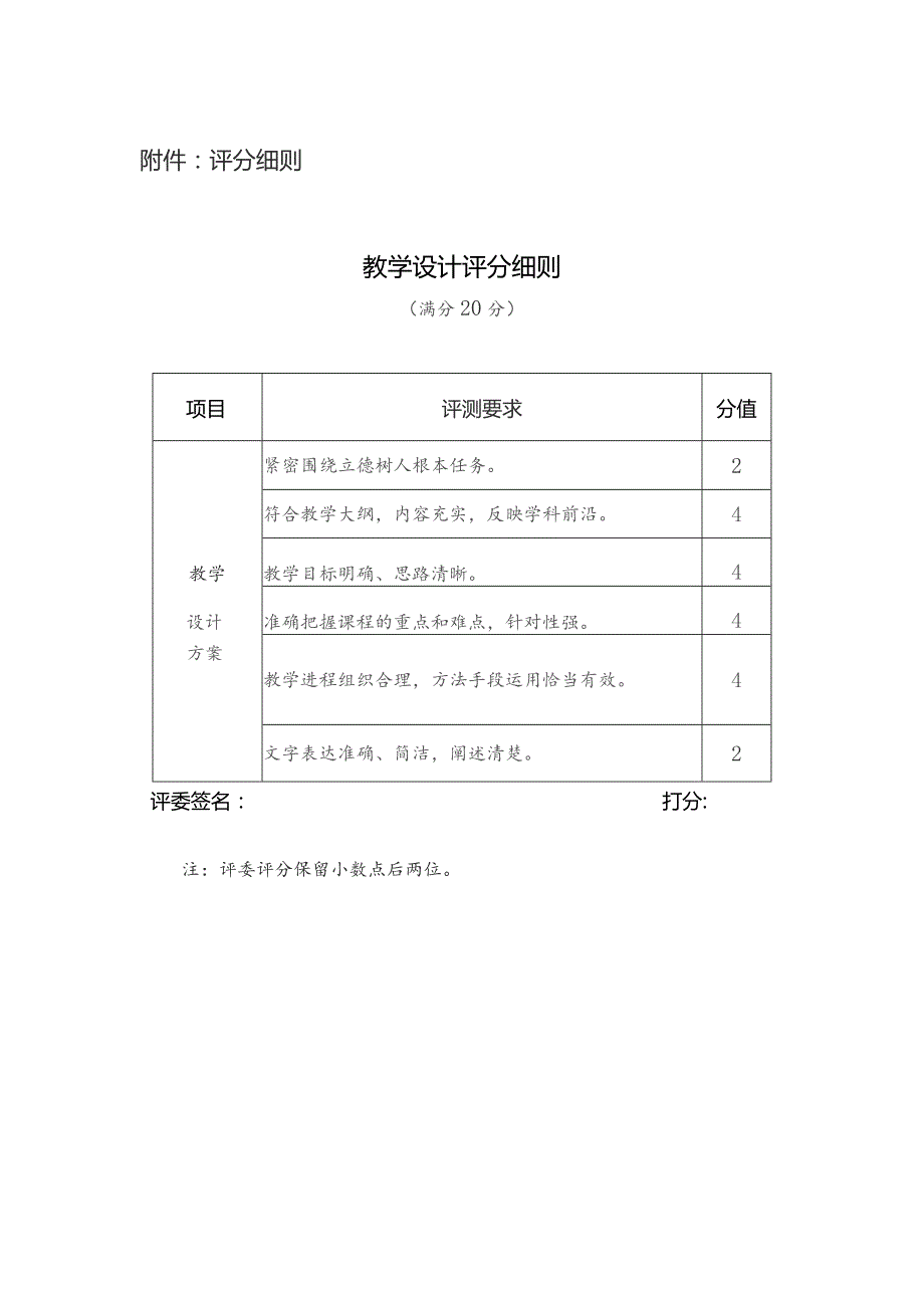 评分细则教学设计评分细则满分20分.docx_第1页