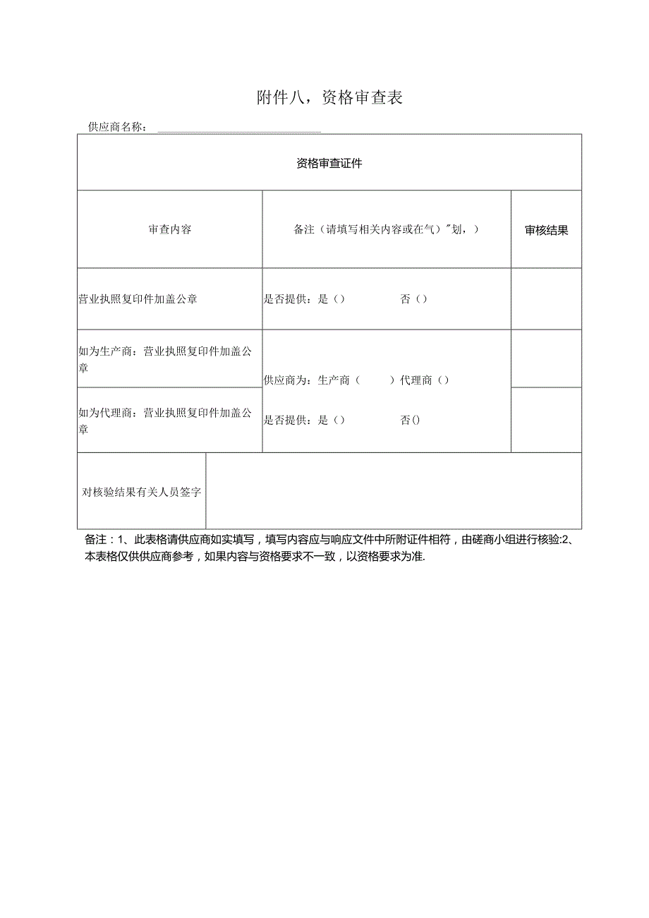 资格审查表.docx_第1页