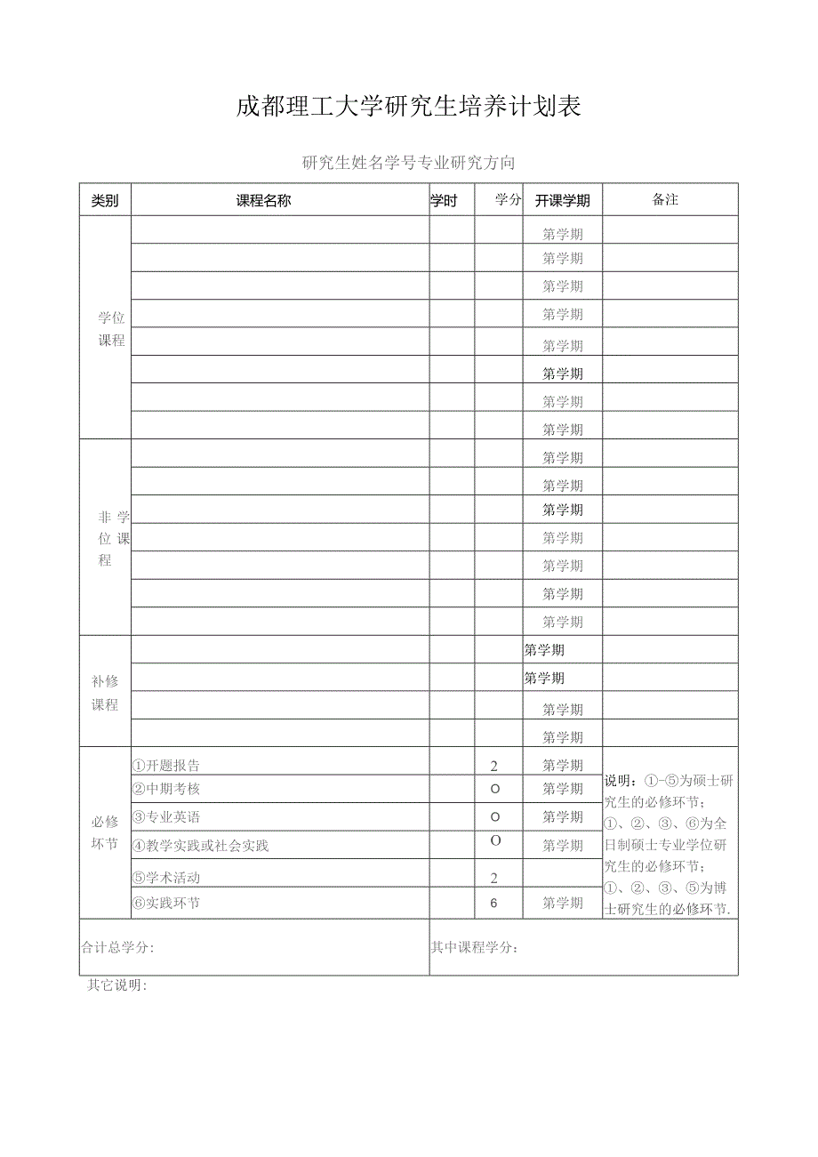 学号研究生培养计划表.docx_第3页