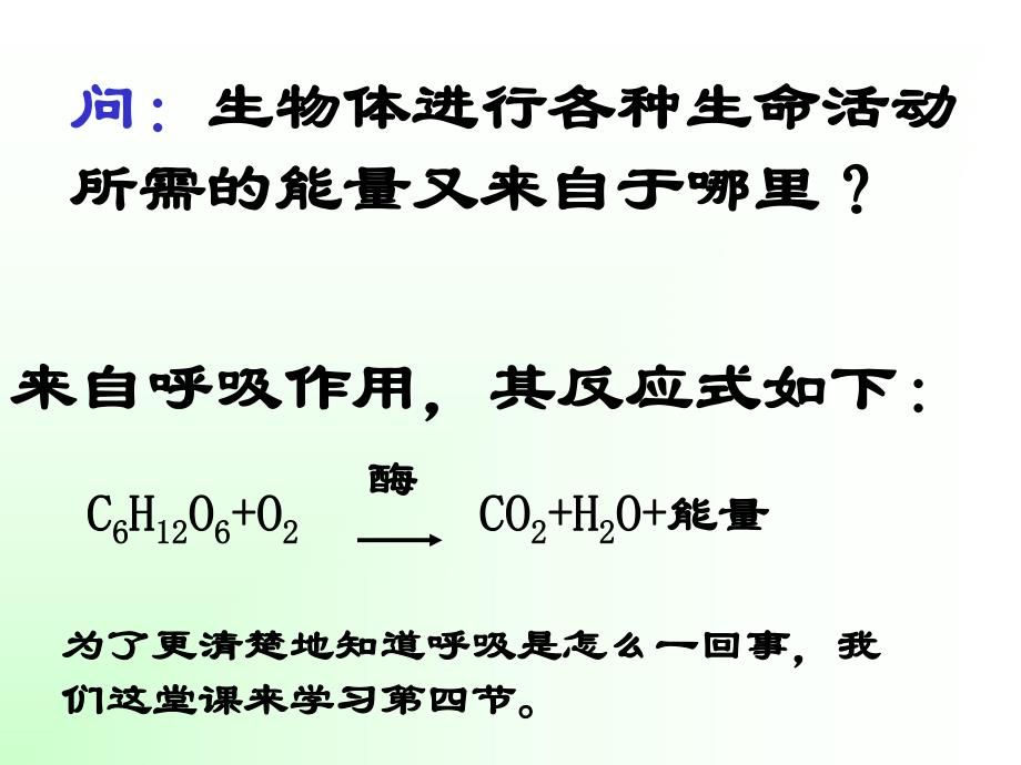 新浙教版八下科学生物的呼吸与呼吸作用..ppt_第2页