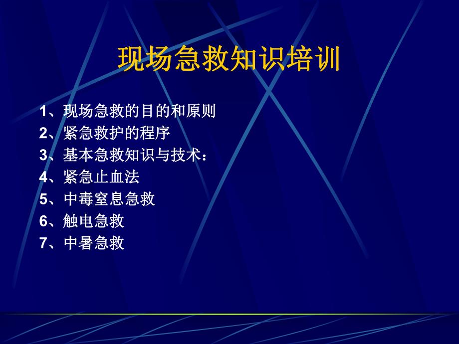 现场急救知识培训.ppt_第2页