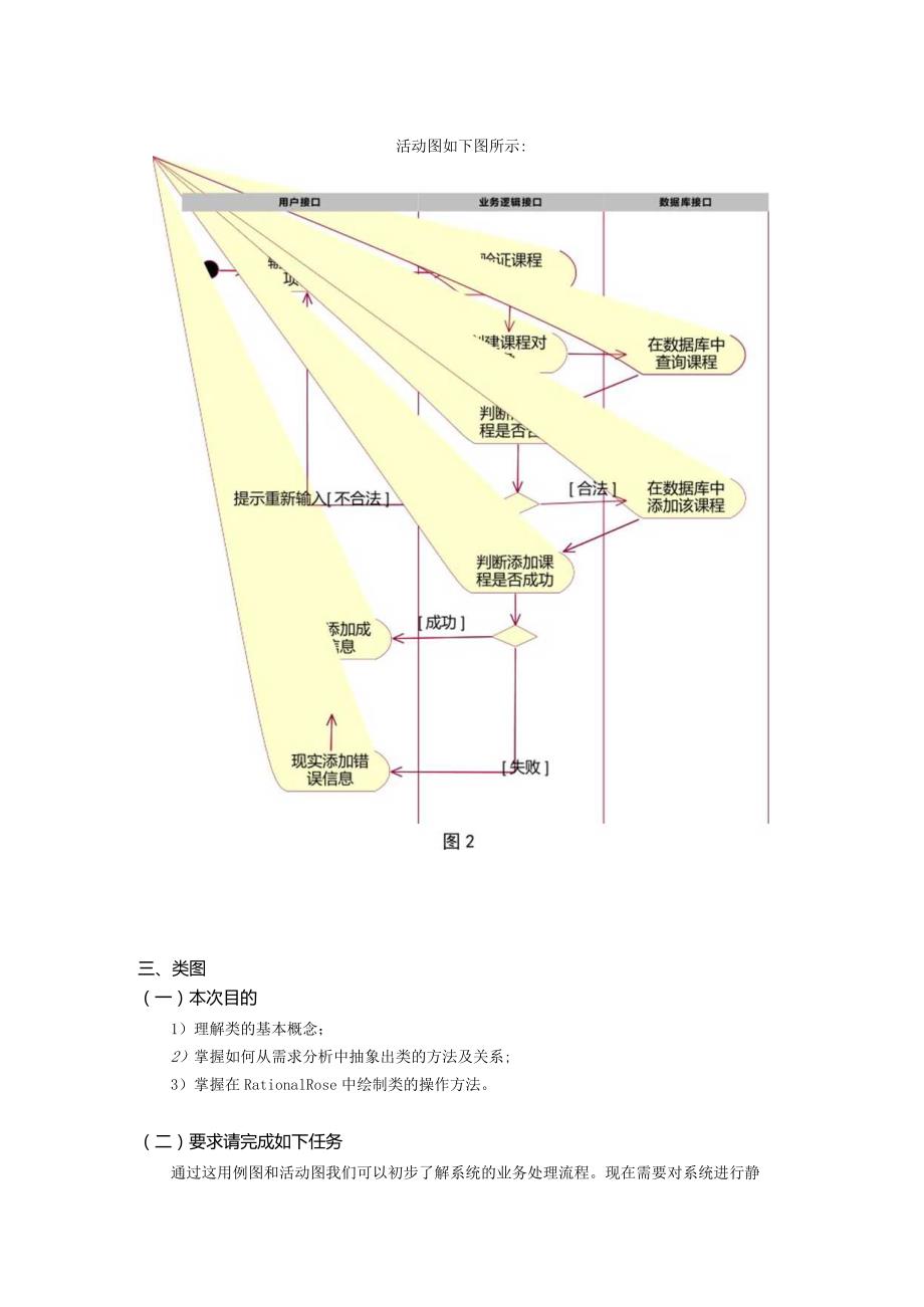 面向对象方法在线选课系统UML建模报告.docx_第3页