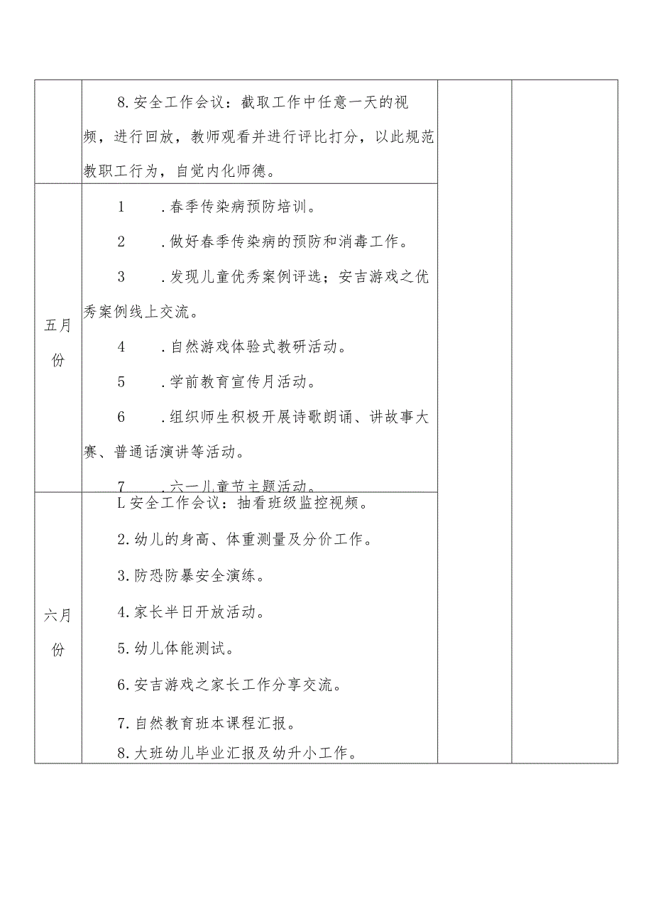 电厂幼儿园2023春园务工作行事历.docx_第3页