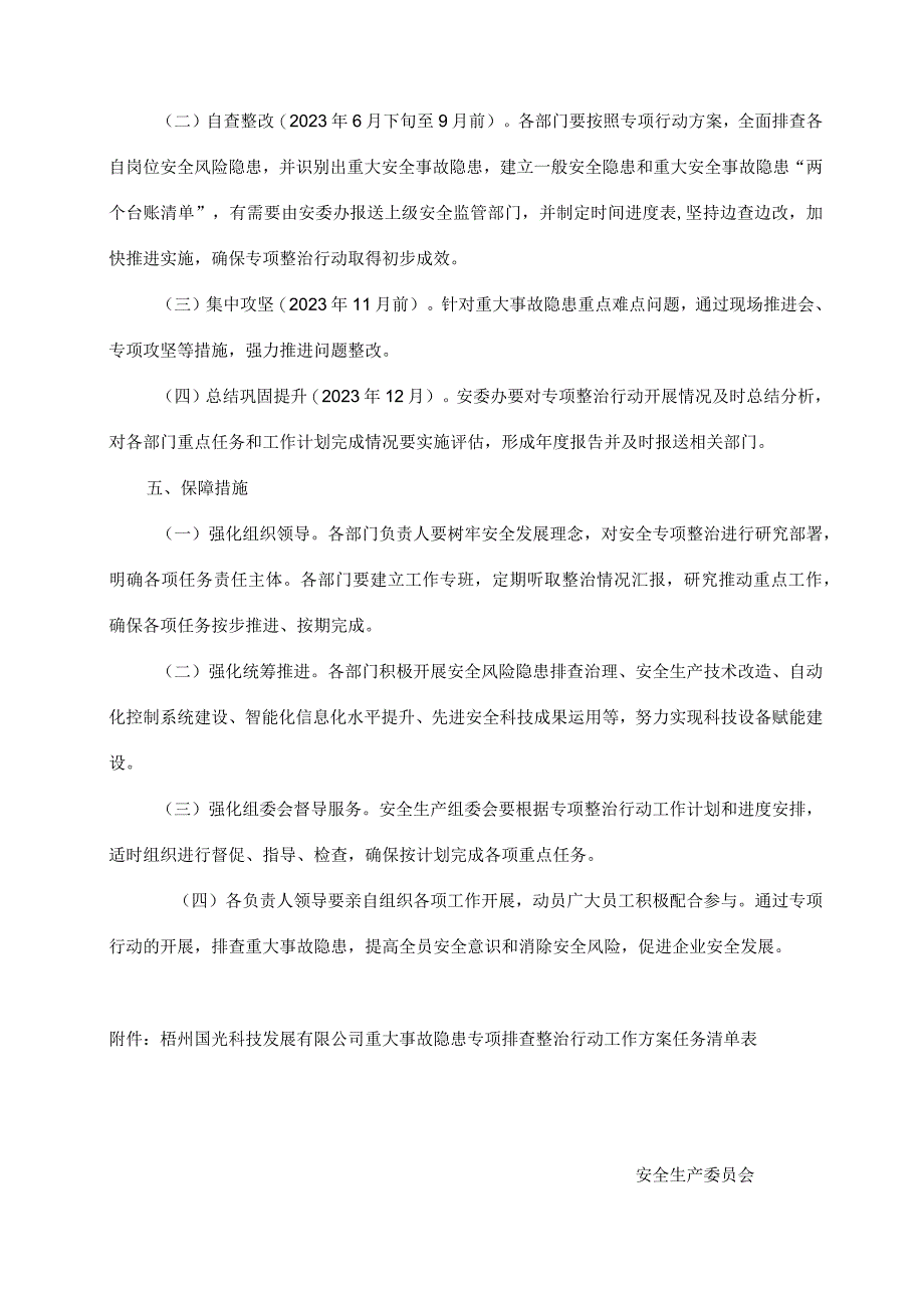 重大事故隐患专项行动实施方案模板.docx_第3页