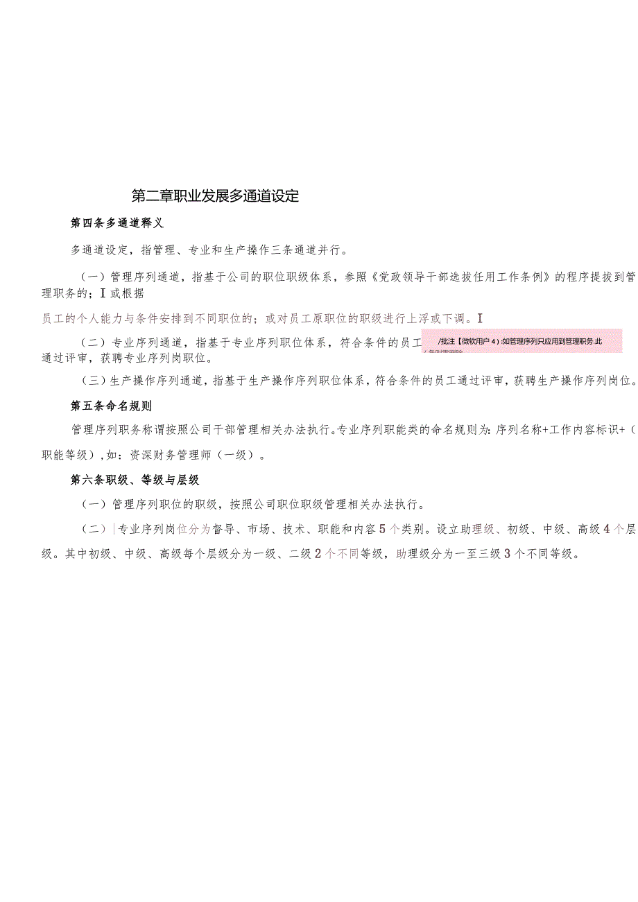 广东广电网络江门分公司职业发展多通道管理暂行办法（20190319）.docx_第2页