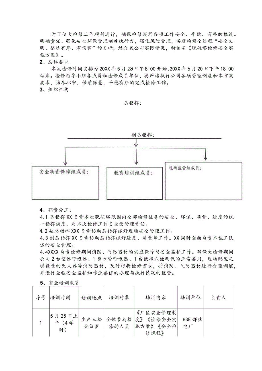 脱硫塔检修安全实施方案模板.docx_第2页