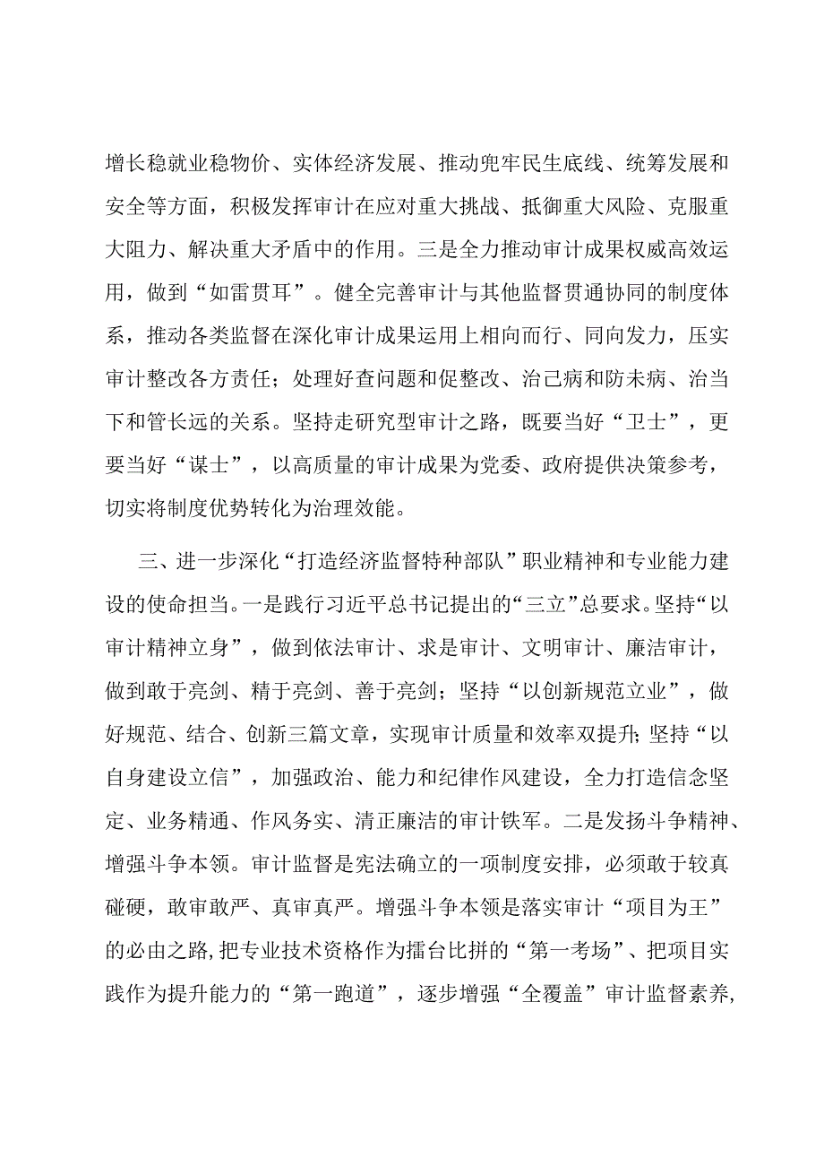 审计局在市委主题教育调研督导座谈会上的汇报发言.docx_第3页