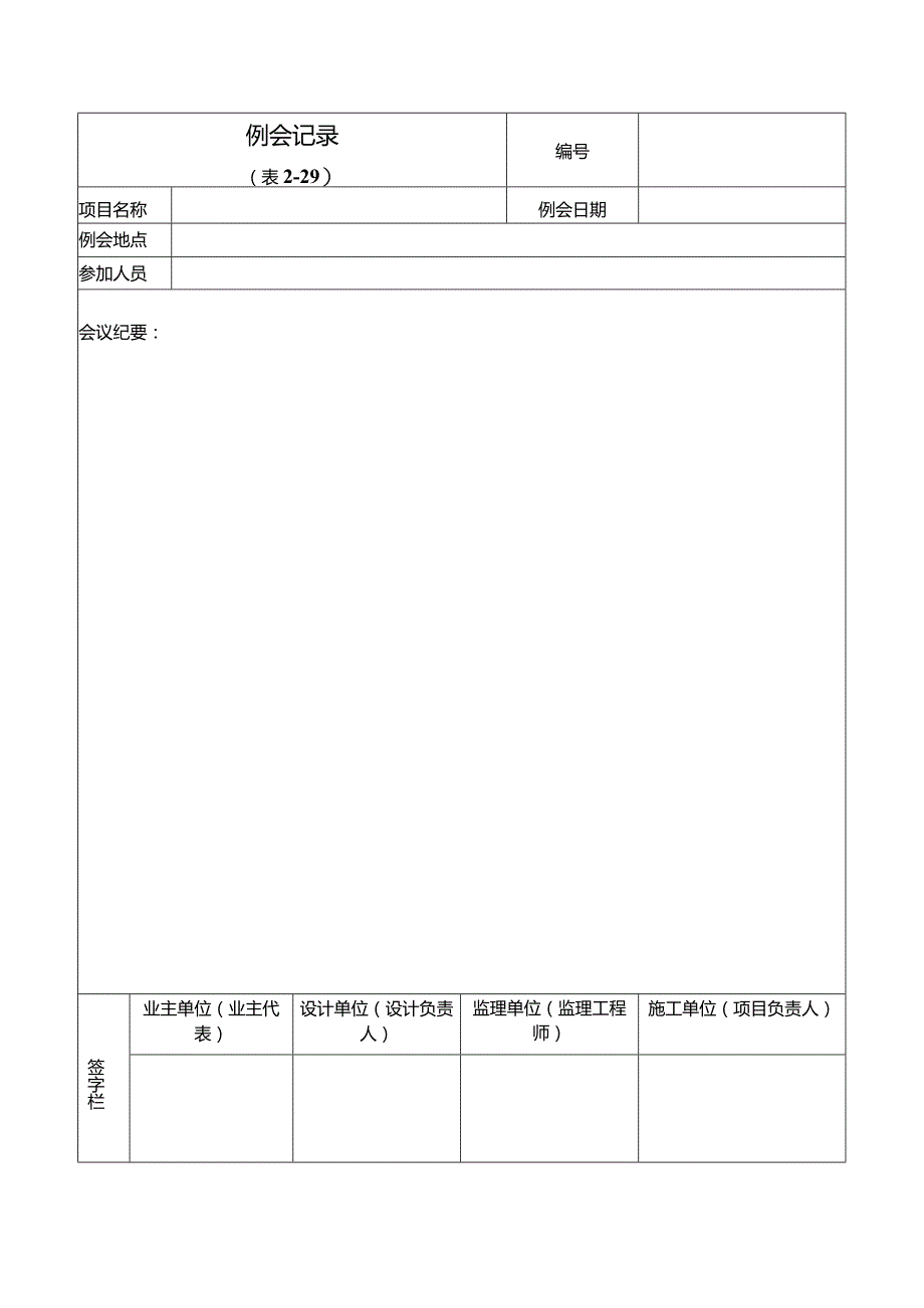 终稿-文物-例会记录现场安全检查记录施工延期报审表月工、料、机动态表.docx_第1页