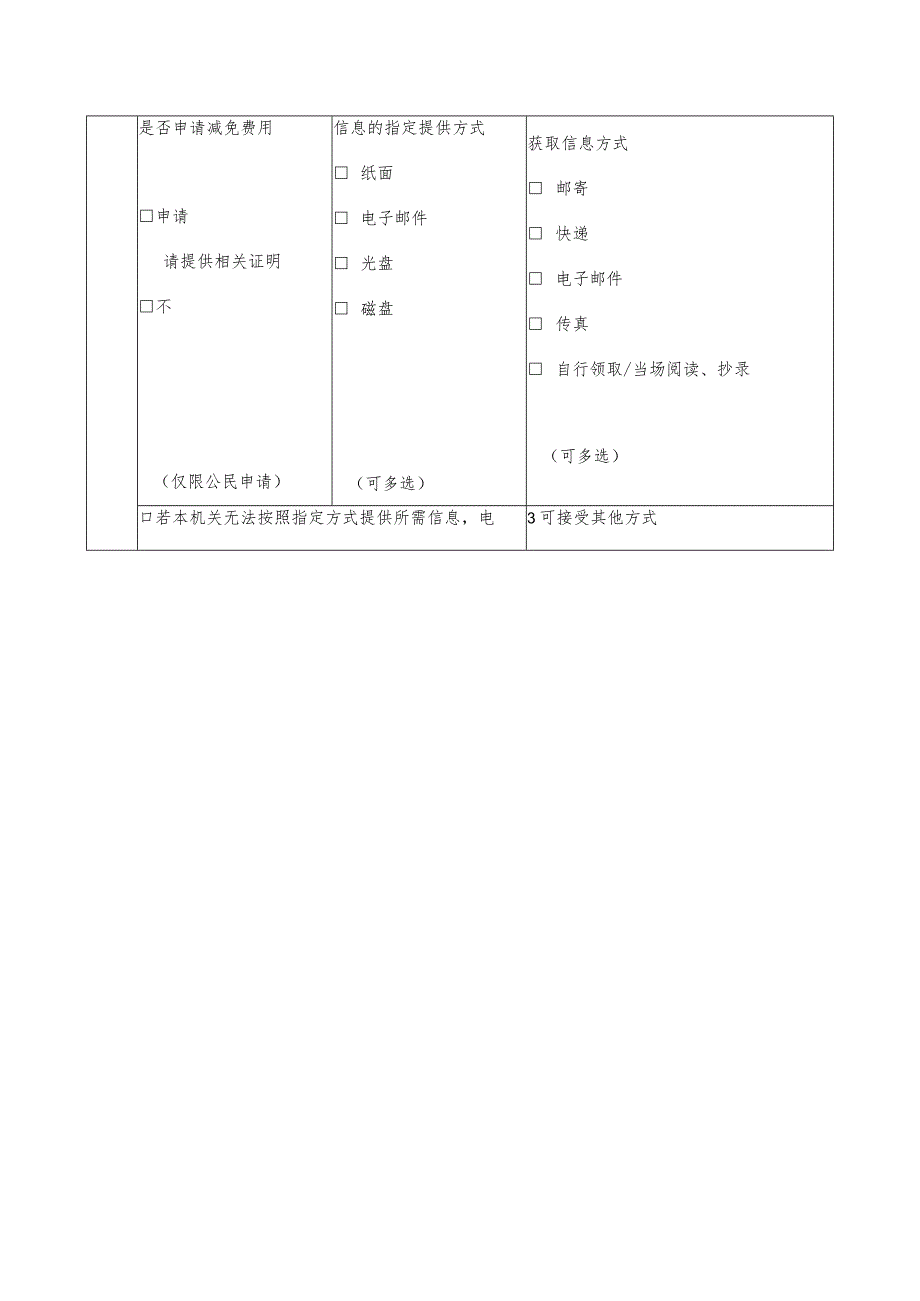 长岛县政府信息公开申请表样表.docx_第2页