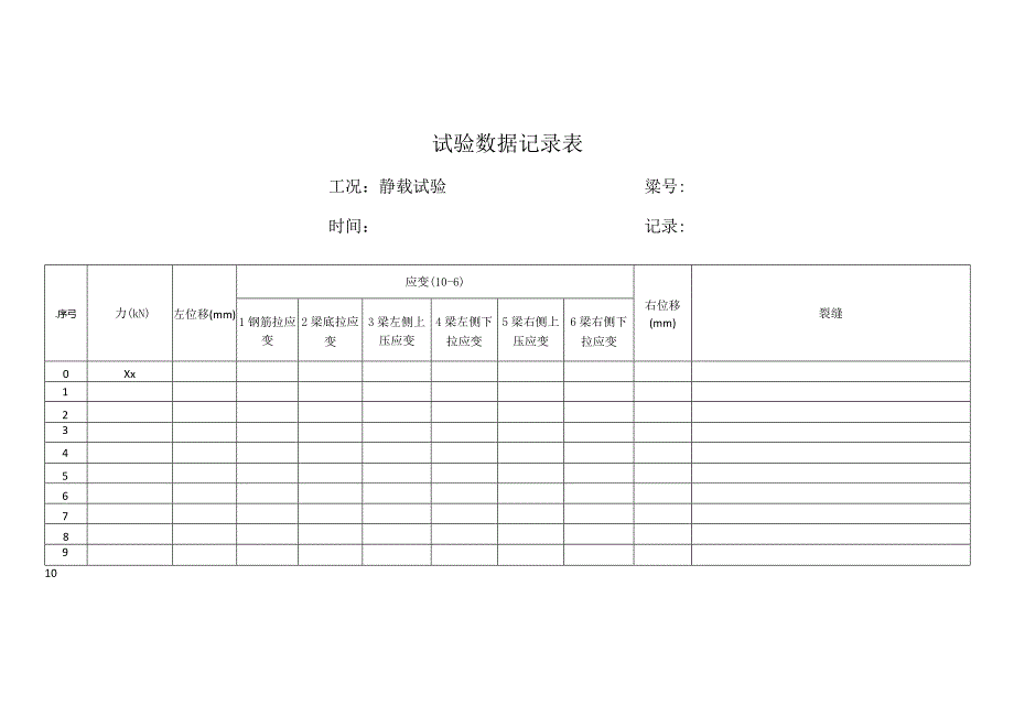 试验数据记录表.docx_第1页