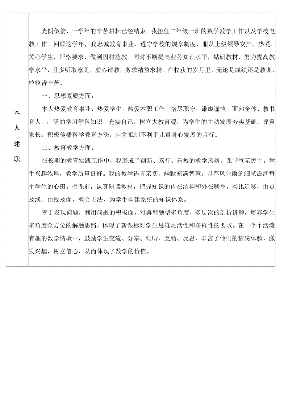 2023年度考核登记表（正反面打印在一张上）.docx_第2页