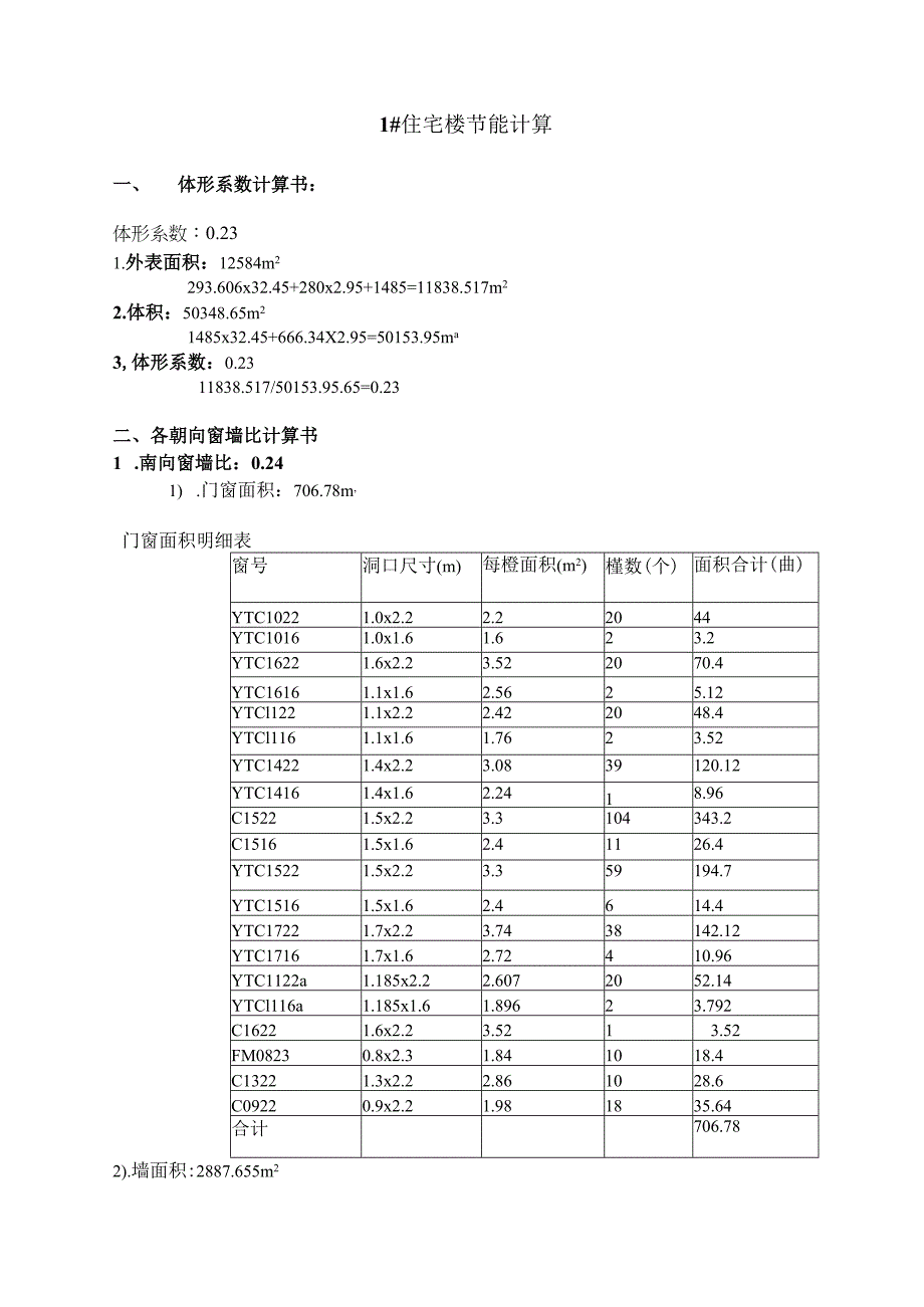 XX住宅小区X楼建筑节能计算文件（2023年）.docx_第3页