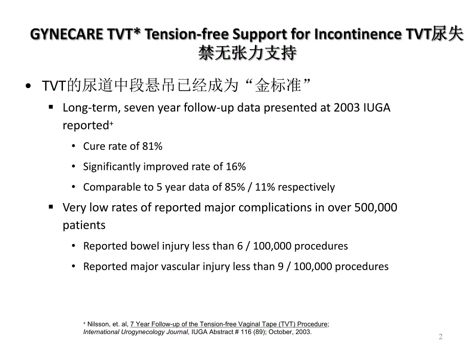 TVTO治疗女性压力性尿失禁.ppt_第2页