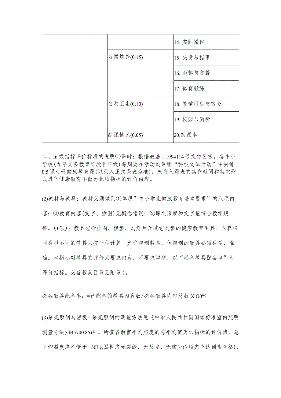 新民中学健康教育评价方案.docx_第2页