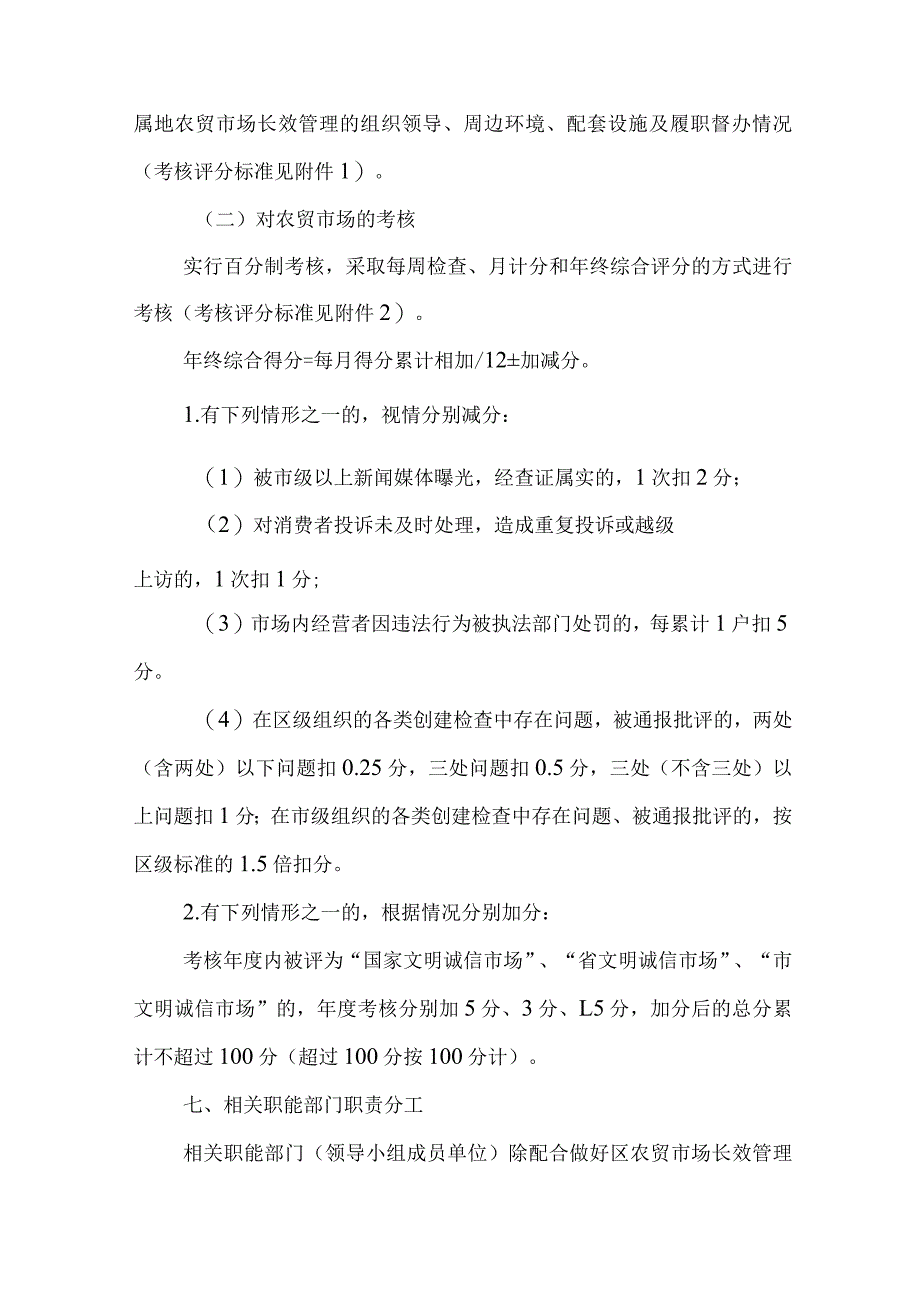 2023年农贸市场长效管理考核暂行办法.docx_第3页