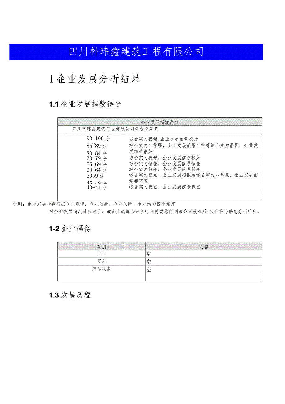 四川科玮鑫建筑工程有限公司介绍企业发展分析报告.docx_第2页