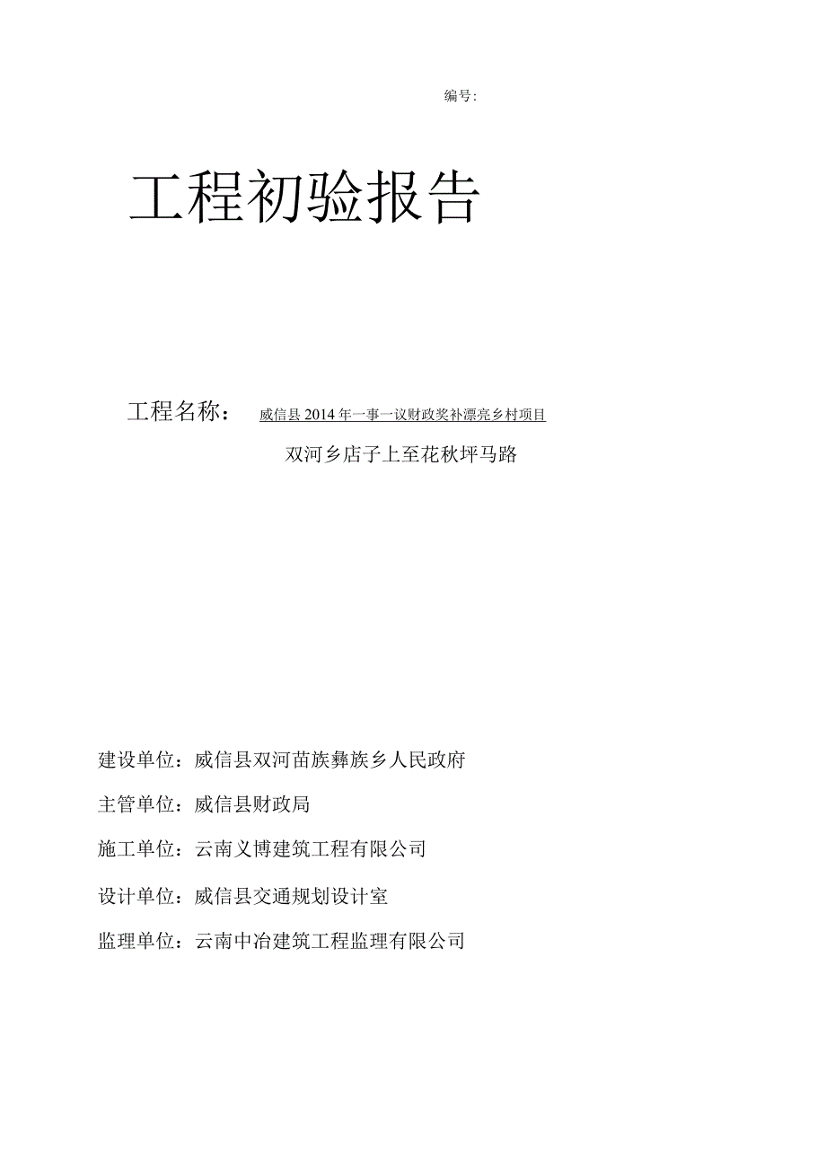 工程初验报告.docx_第1页