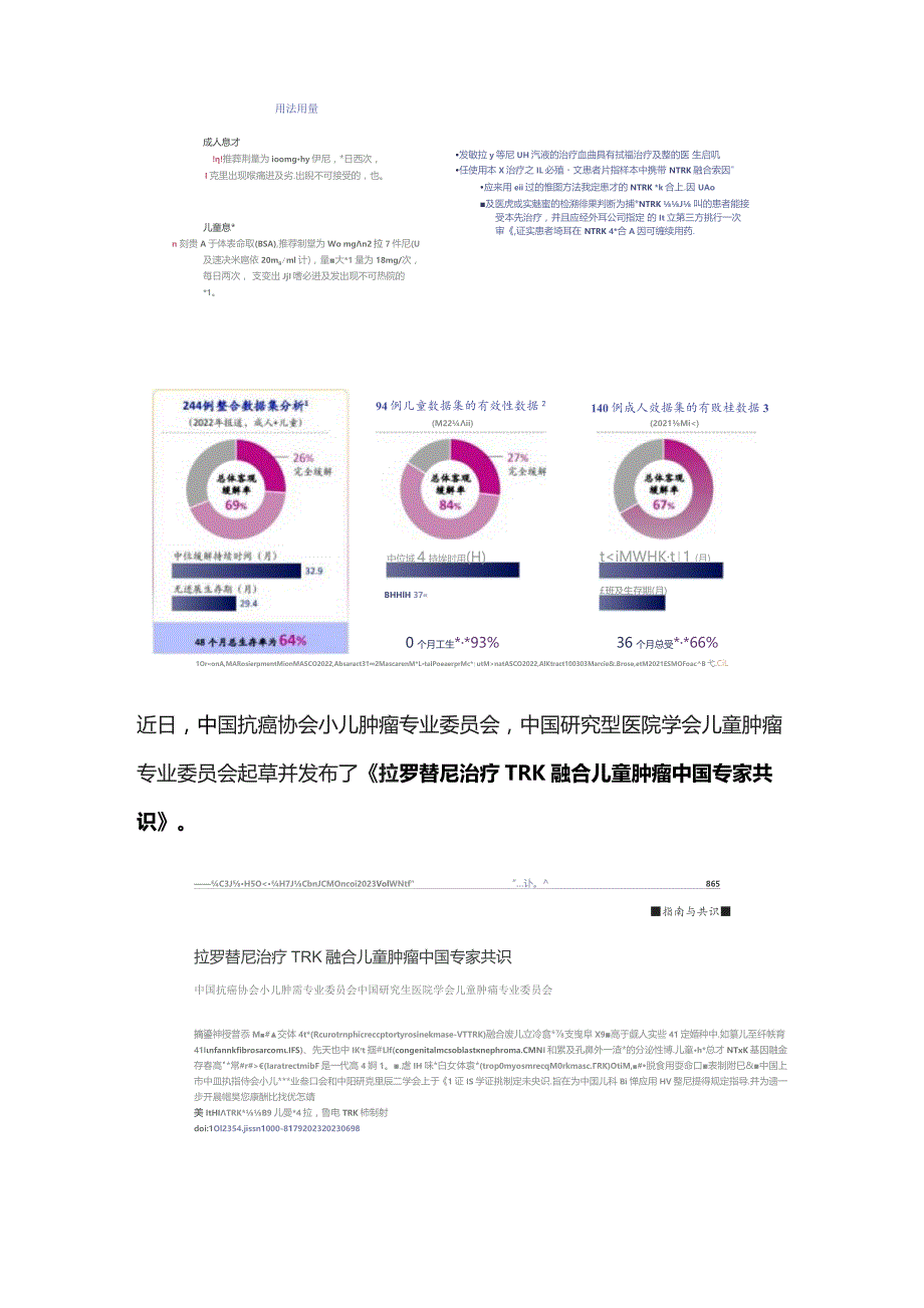 2023拉罗替尼治疗NTRK融合儿童肿瘤中国专家共识要点.docx_第2页