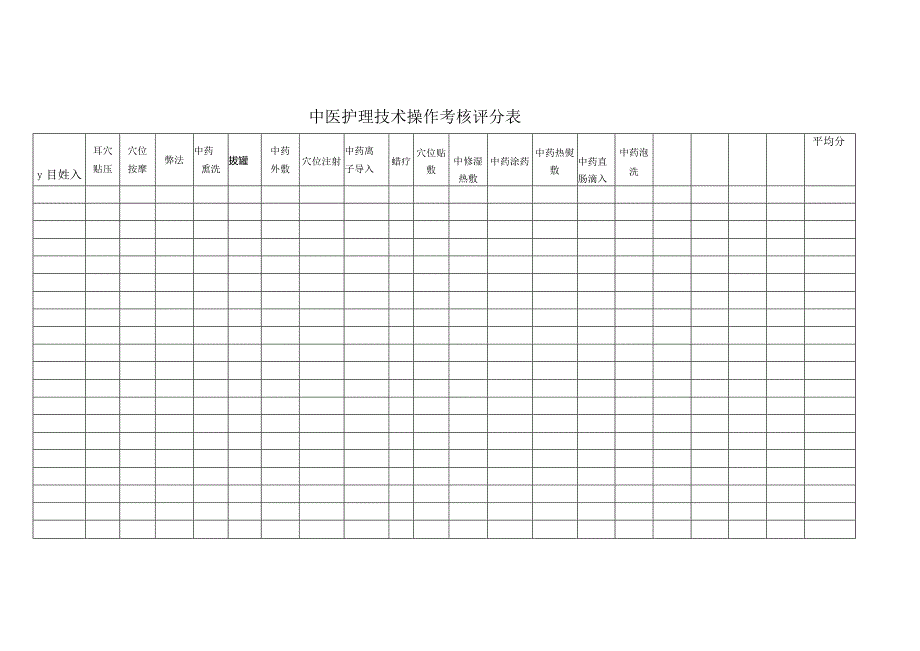 中医护理表格.docx_第2页