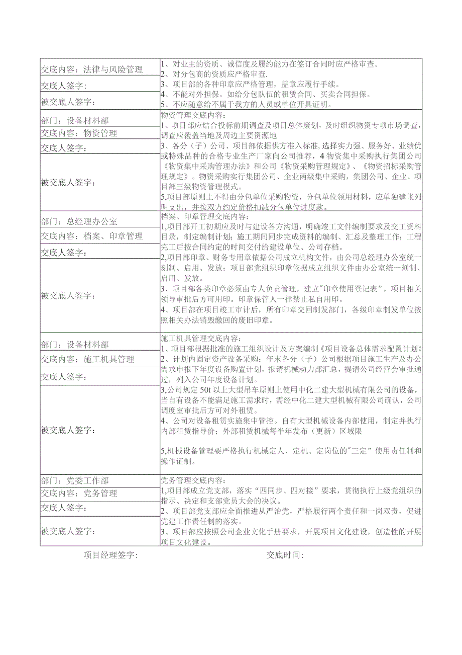 项目管理交底会签表.docx_第2页