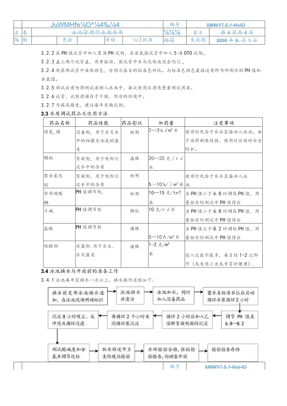 物业公司泳池管理作业指导书.docx_第2页