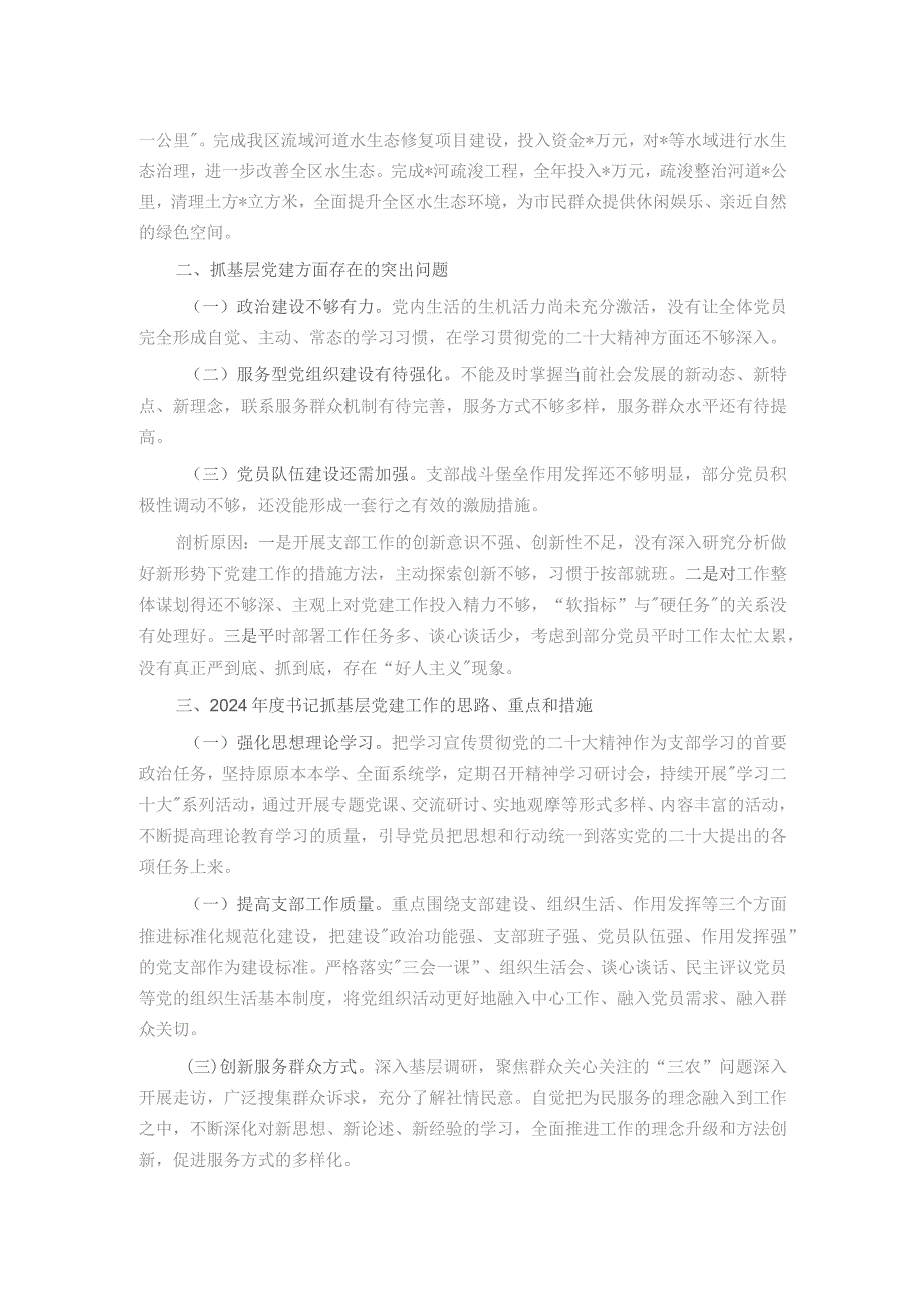 区农业农村局党支部书记抓基层党建工作述职报告.docx_第2页