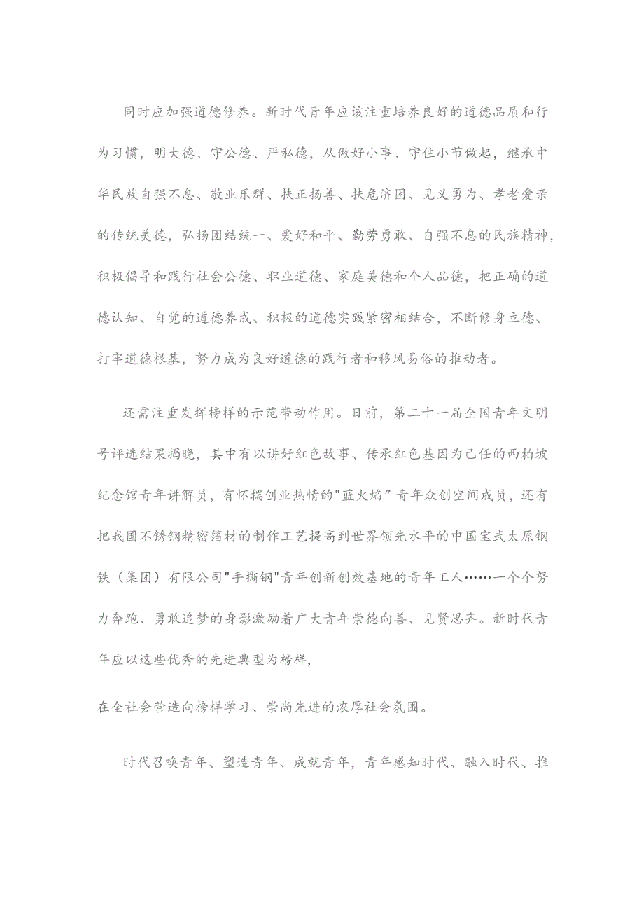 学习全国青年文明号先进事迹以青春力量引风气之先心得体会.docx_第2页