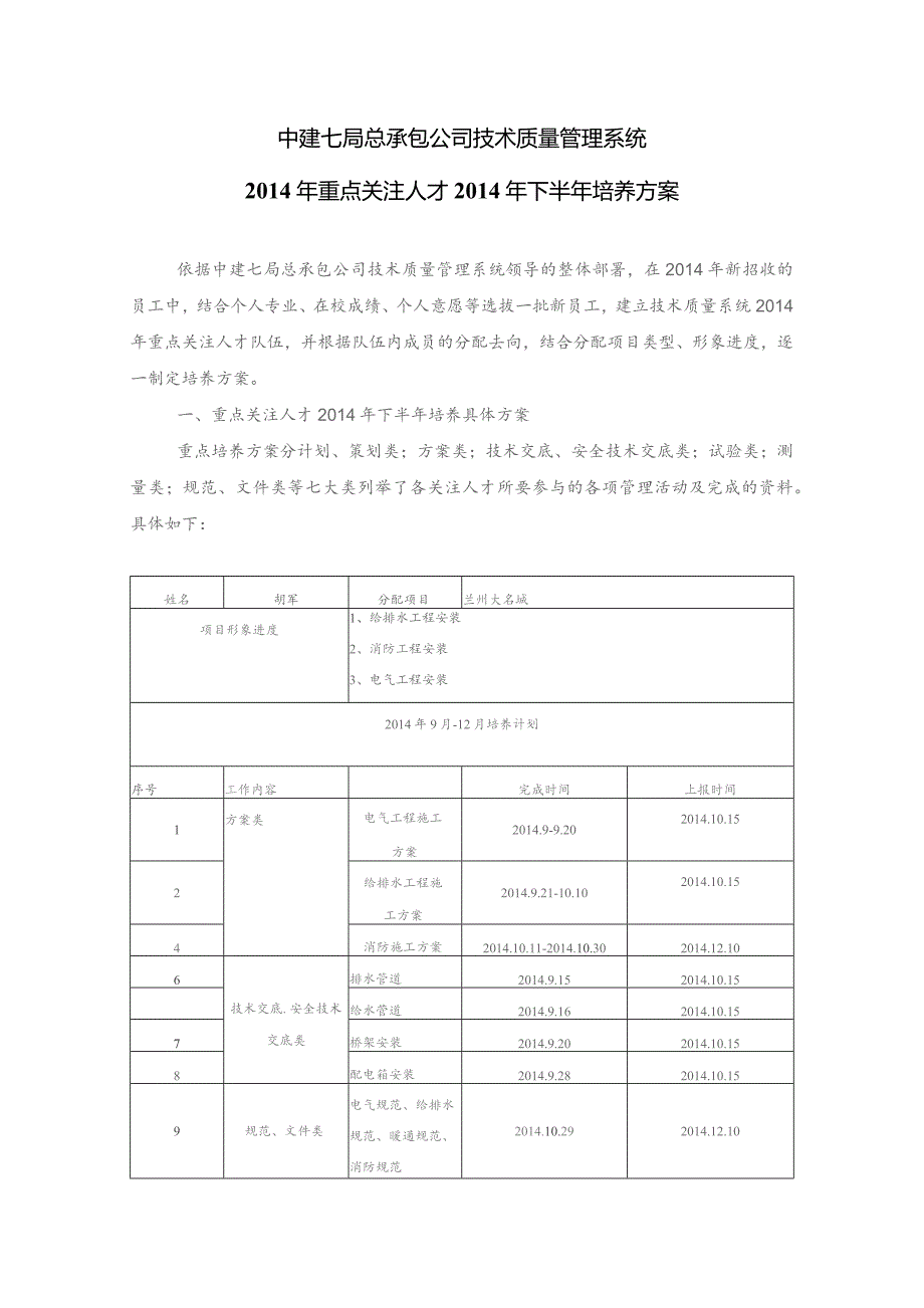 重点关注人才培养方案（2014.8）胡 军.docx_第1页