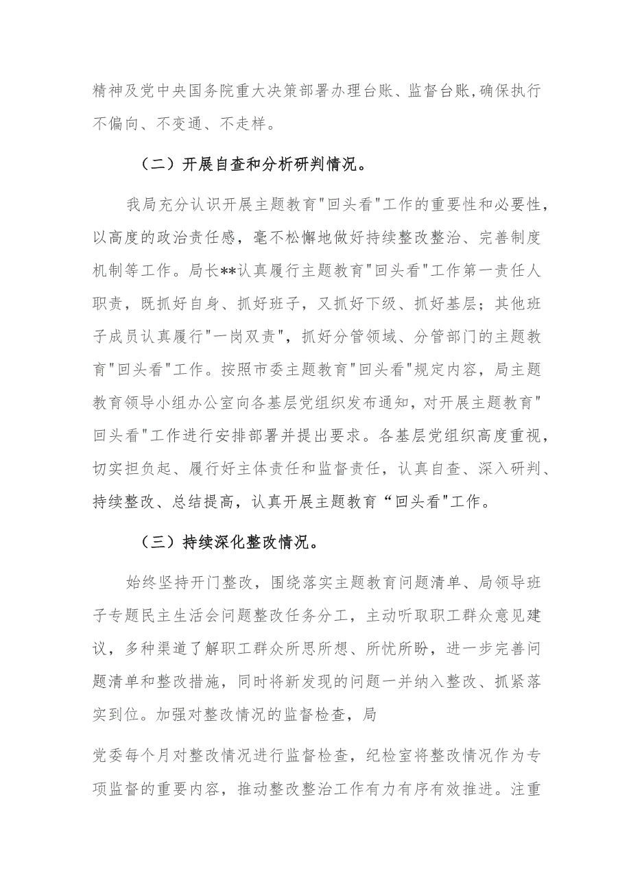 2023年主题教育整改落实“回头看”报告范文2篇.docx_第3页