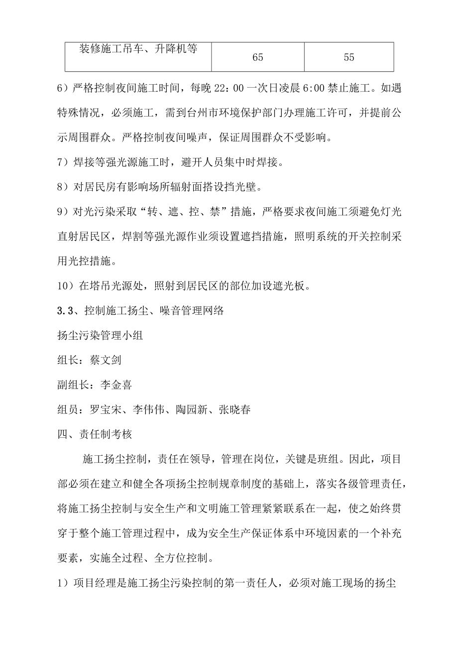 路桥区路桥和畅托养中心项目扬尘、噪声及光污染控制专项方案.docx_第3页