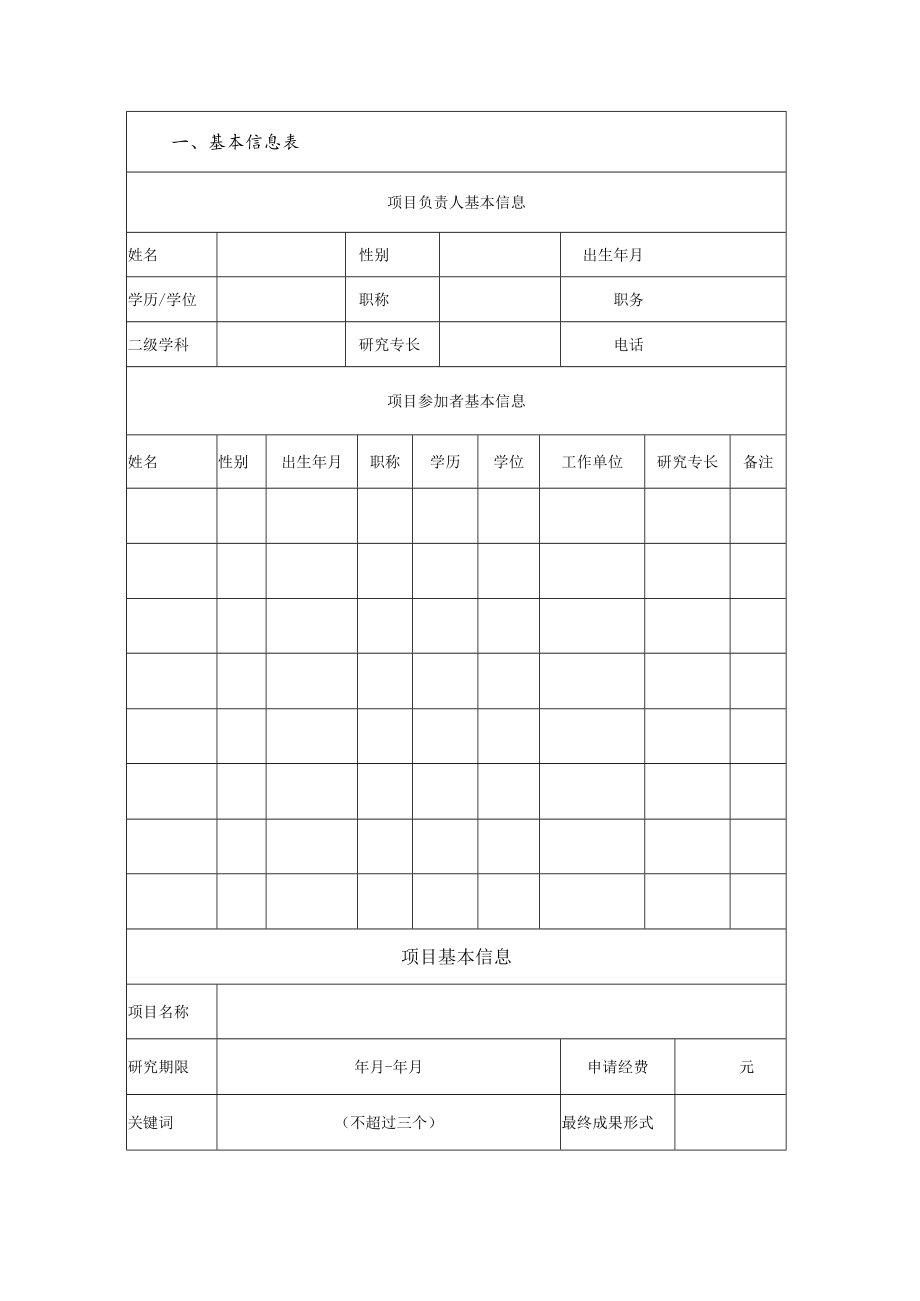 项目序号山东政法学院社会科学研究项目申请书.docx_第3页