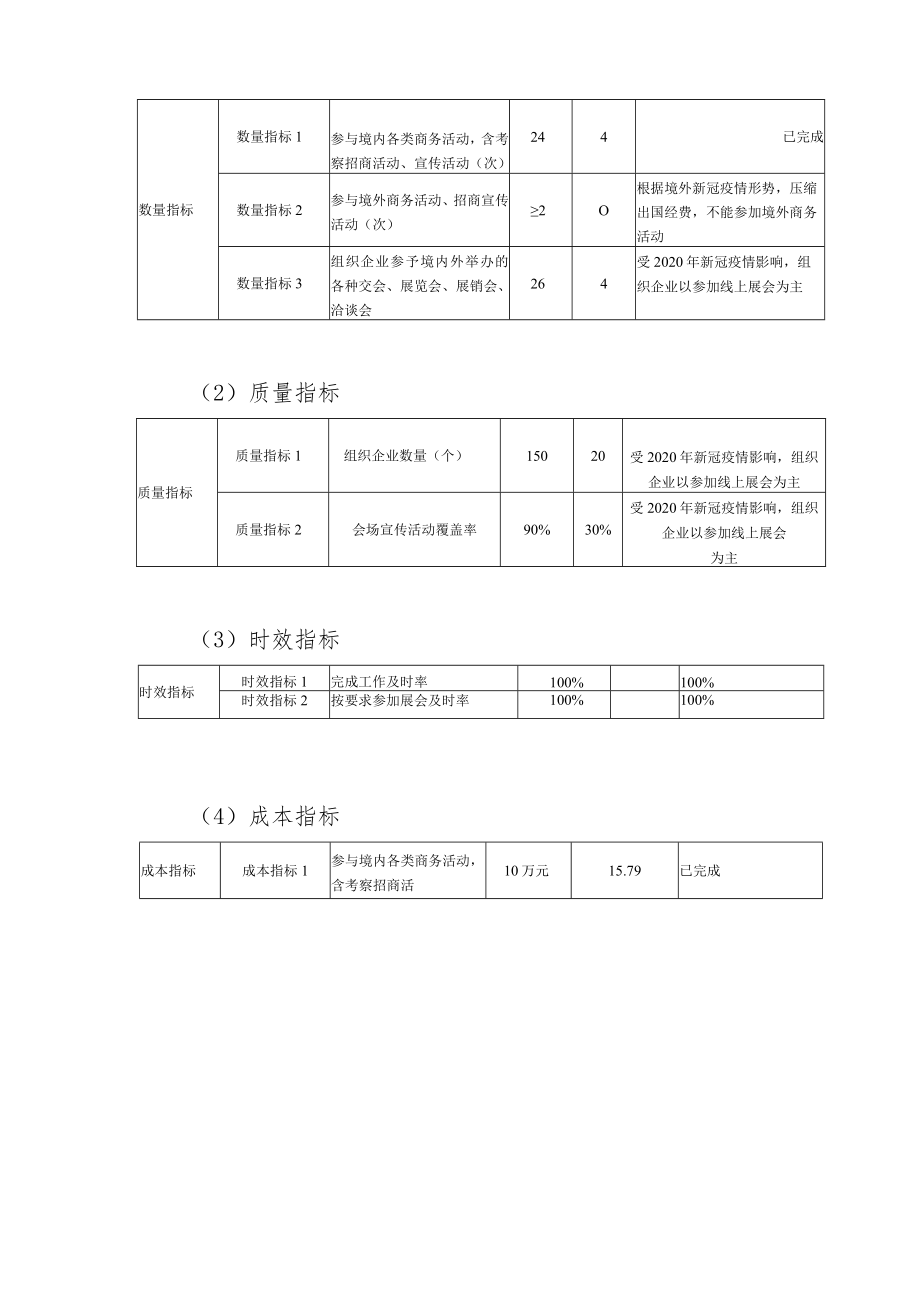 绥芬河市商务局2020年度项目支出绩效评价报告.docx_第3页