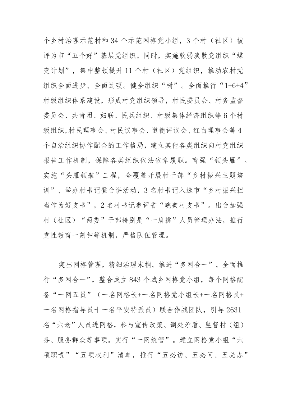 党建引领乡村治理试点实施“一领三化”行动工作总结.docx_第2页