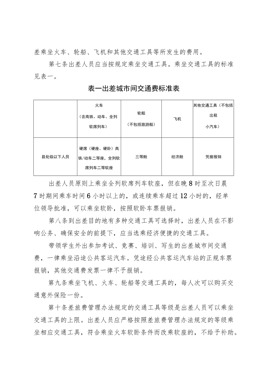 XX学校差旅费管理办法.docx_第2页