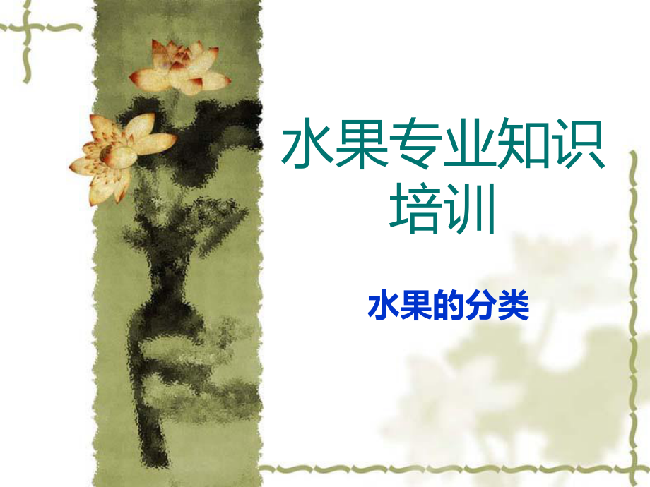 水果培训资料.ppt_第1页