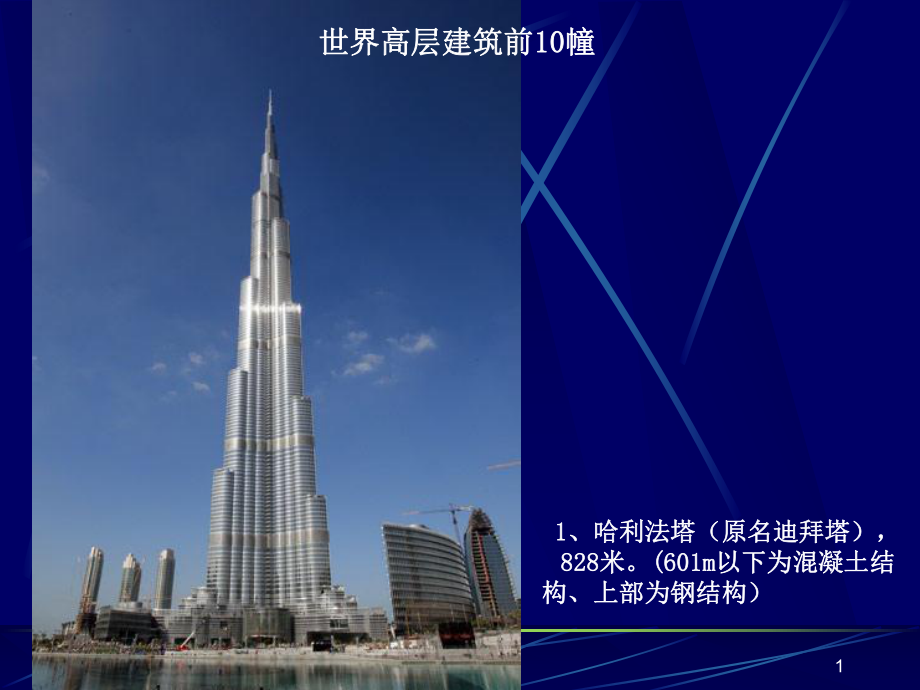 最新世界十大高层建筑.ppt_第1页