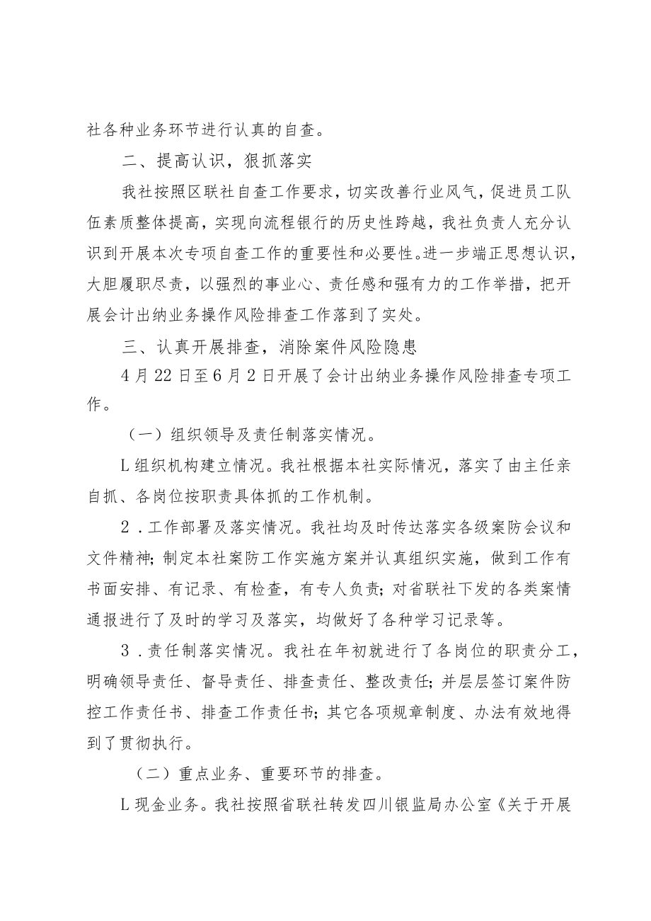 会计出纳排查自查报告.docx_第2页