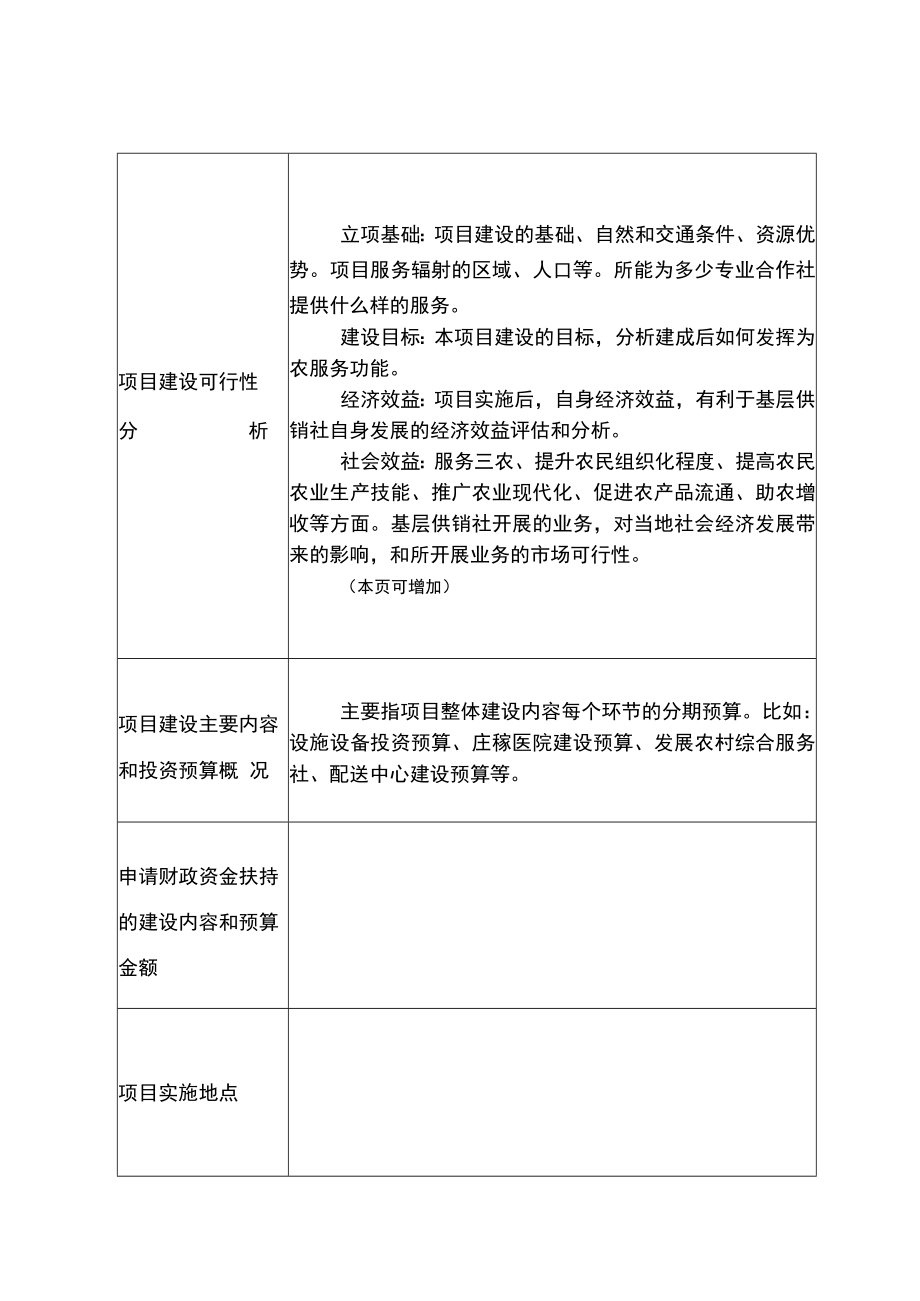 重庆市供销合作组织发展资金项目申请书.docx_第3页