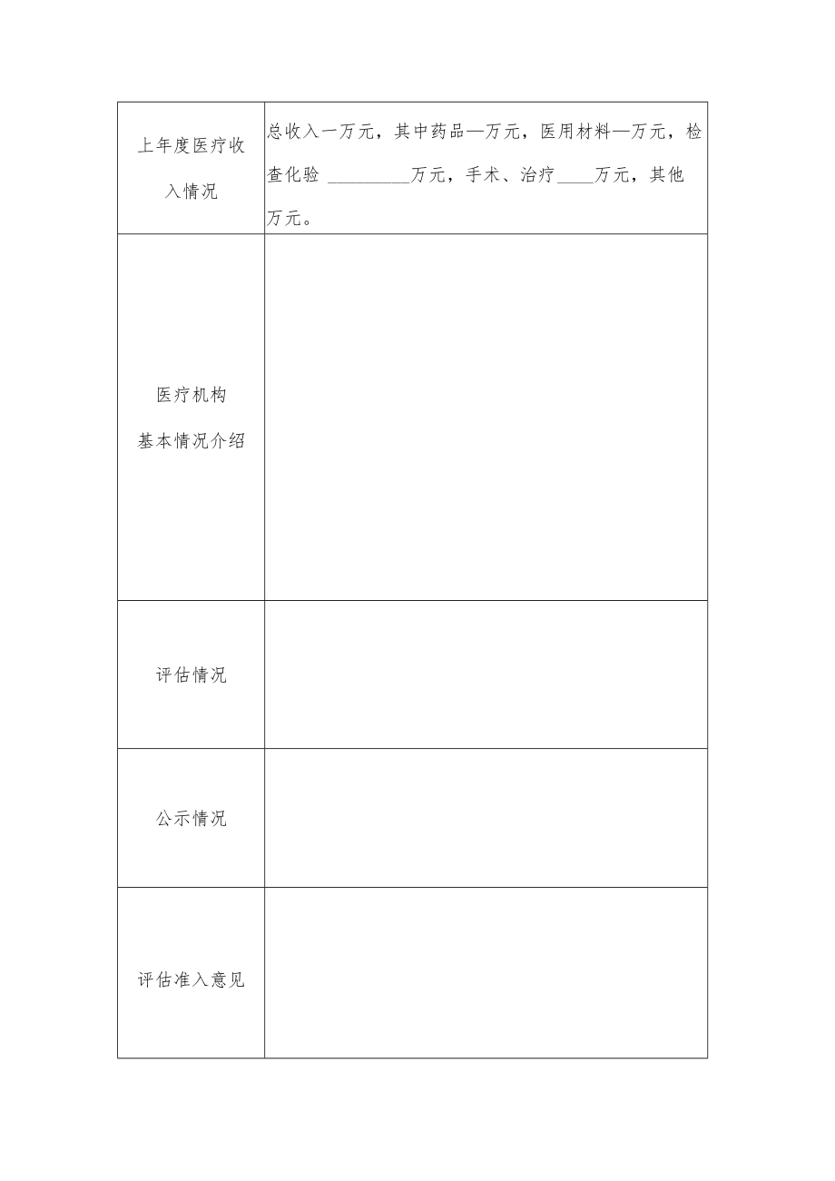 上饶市基本医疗保险定点医疗机构申请表.docx_第3页