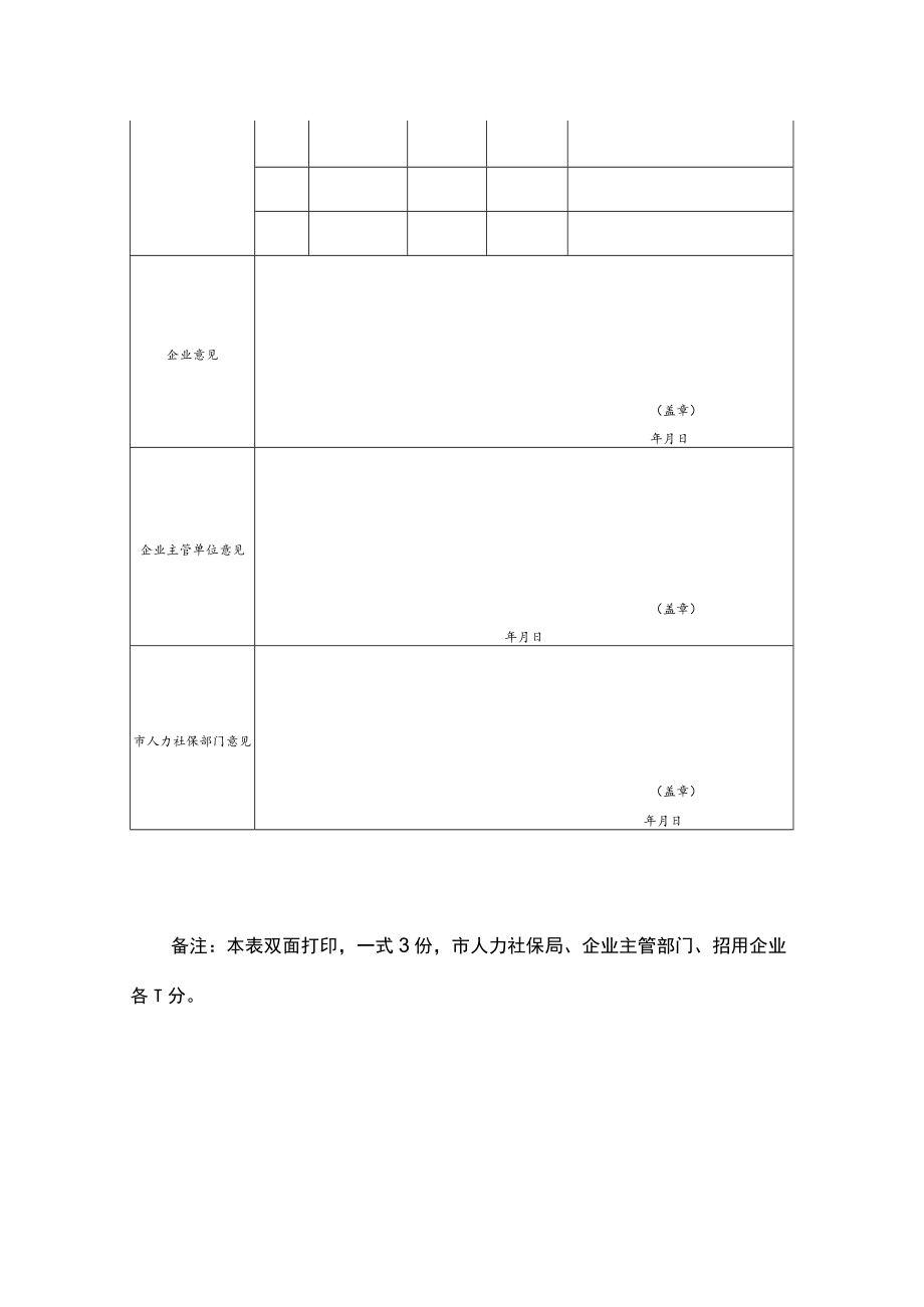 市属国有企业人员调动（备案）表.docx_第2页